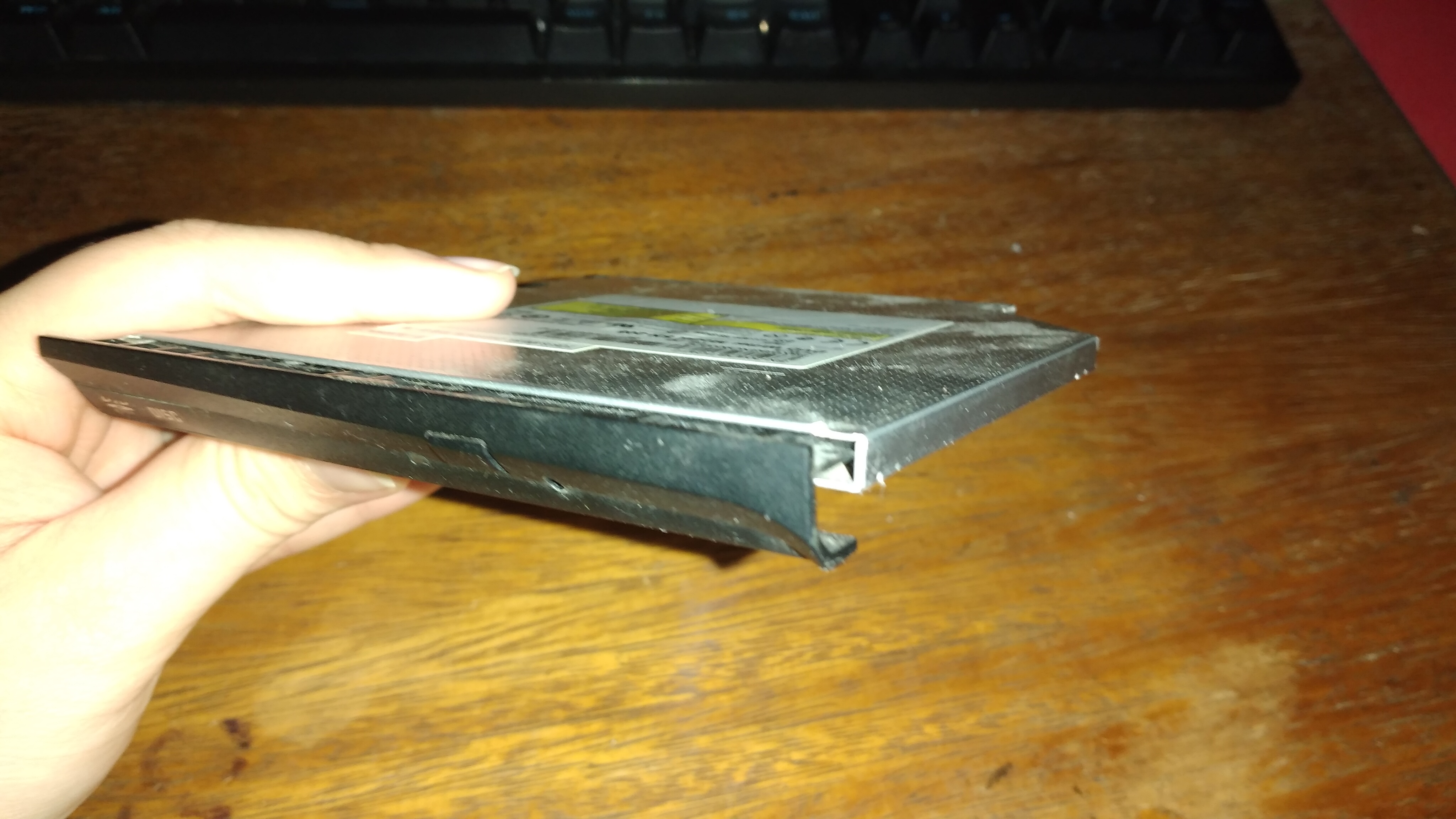 Mi lectograbadora (de frente)